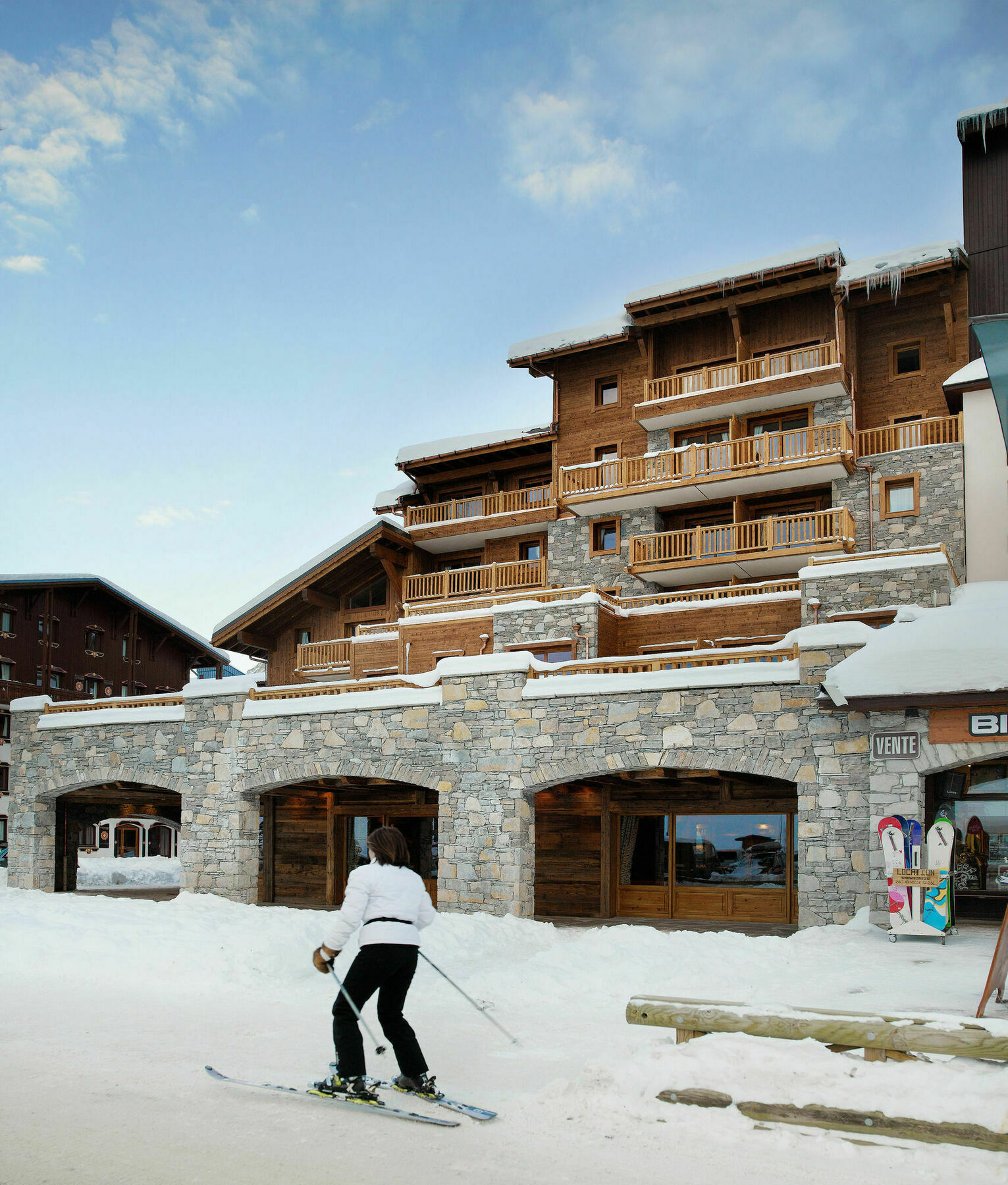 Cgh Residences & Spas La Ferme Du Val Claret ティニュ エクステリア 写真