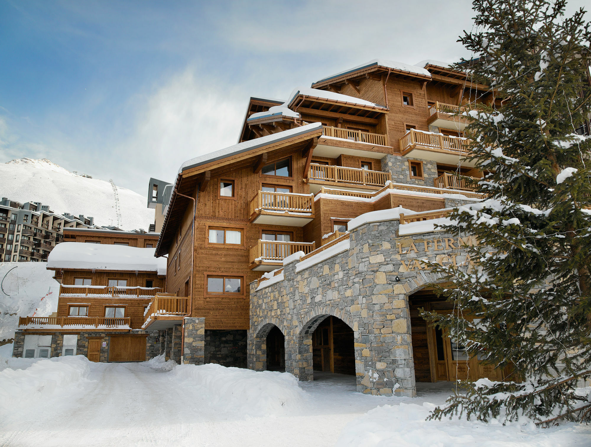 Cgh Residences & Spas La Ferme Du Val Claret ティニュ エクステリア 写真
