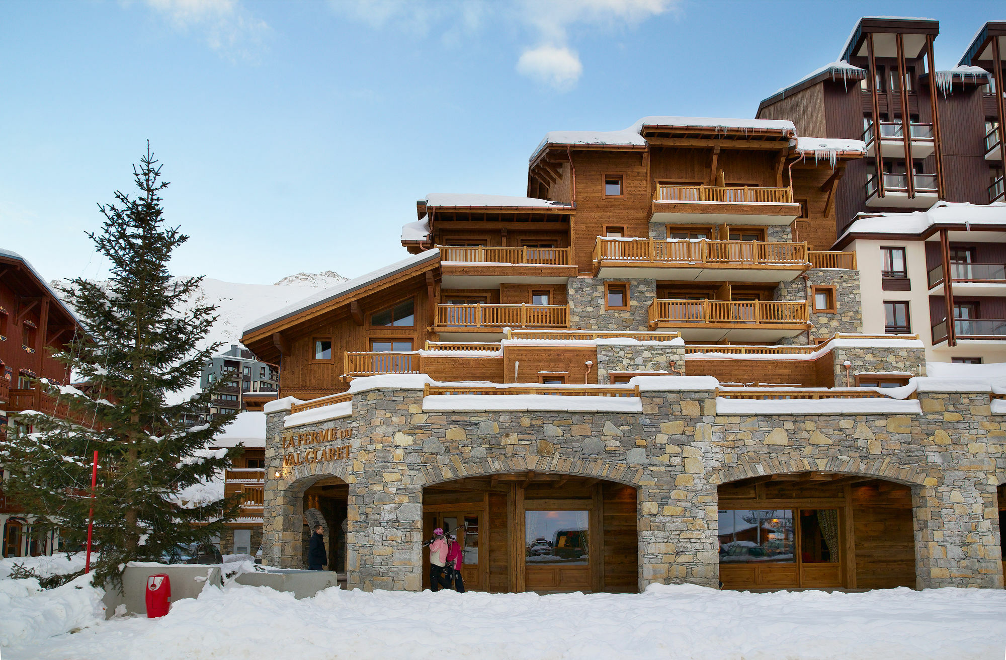 Cgh Residences & Spas La Ferme Du Val Claret ティニュ エクステリア 写真